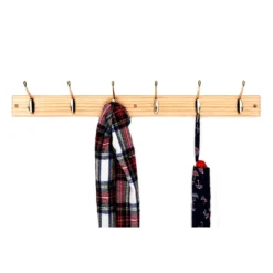 None C23 6 HOOK PINE PB HAT AND COAT. -Furniture Haven Shop 12804197 2384833204014163