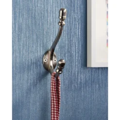 Antique Deco Hook - Satin Nickel -Furniture Haven Shop 12817398 1984995165310278