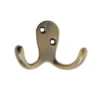 Basic Double Robe Hook - Antique Brass -Furniture Haven Shop 12817521 6504840987560057