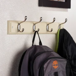 None Heavy Duty Hat & Coat Hook - 4 Hooks -Furniture Haven Shop 12821287 1064846170951828