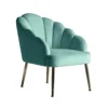 Sophia Scallop Occasional Chair - Duck Egg Blue -Furniture Haven Shop 12834895 7614831943383443