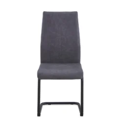 Skelby Cantilever Dining Chairs - Set Of 2 - Grey -Furniture Haven Shop 12834897 2024833172886766