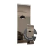 Duo Sliding Wardrobe Door Bronze Mirror With Aluminium Frame (W)762mm -Furniture Haven Shop 12835021 1584831941634494