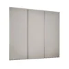 Classic 3 Door Sliding Wardrobe Kit Cashmere Panel (W)2216 X (H)2260mm
