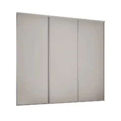 Classic 3 Door Sliding Wardrobe Kit Cashmere Panel (W)2216 X (H)2260mm