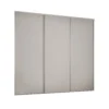 Classic 3 Door Sliding Wardrobe Kit Cashmere Panel (W)2672 X (H)2260mm -Furniture Haven Shop 12835471 1034831945150248