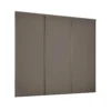 Classic 3 Door Sliding Wardrobe Kit Stone Grey Panel (W)2672 X (H)2260mm -Furniture Haven Shop 12835578 1484831942234620