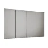 Classic 4 Door Sliding Wardrobe Kit Dove Grey Panel (W)2370 X (H)2260mm 1 Classic 4 Door Sliding Wardrobe Kit Dove Grey Panel (W)2370 X (H)2260mm -Furniture Haven Shop 12835648 1834831954960398