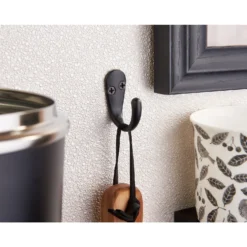 Basic Single Robe Hook - Matt Black -Furniture Haven Shop 12838579 7924995165466806