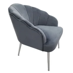 Sophia Scallop Occasional Chair - Grey -Furniture Haven Shop 12838886 1634940538203316