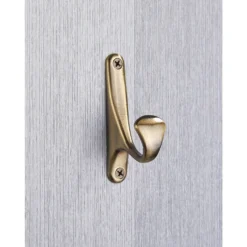 Bull Nose Hook - Antique Brass -Furniture Haven Shop 12839150 9174995166020186