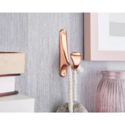 Bull Nose Hook - Brushed Copper -Furniture Haven Shop 12839151 1154995166072470