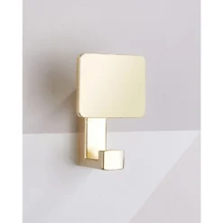 Square Back Hook - Brushed Brass 5 Square Back Hook - Brushed Brass -Furniture Haven Shop 12839152 2304995166052211