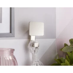 Square Back Hook - Satin Nickel -Furniture Haven Shop 12839158 1994995166104090