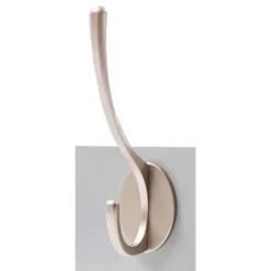 4 Victorian Satin Nickel Hooks On Dove Bloc Board -Furniture Haven Shop 12839448 1164964414545968