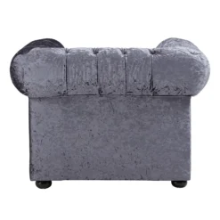 Chesterfield Crushed Velvet Armchair - Petrol Blue -Furniture Haven Shop 12882324 1234843612967241