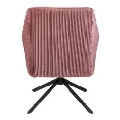 Pia Pleat Swivel Chair - Rose -Furniture Haven Shop 12882869 1684887373354434