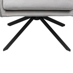 Pia Pleat Swivel Chair - Silver -Furniture Haven Shop 12882871 1334887373193112