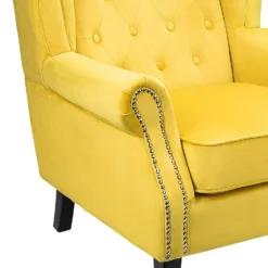 Chester Armchair - Mustard -Furniture Haven Shop 12882875 1394887372925968