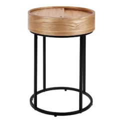 House Beautiful Halo Wood Side Table -Furniture Haven Shop 12886093 2134862228090784