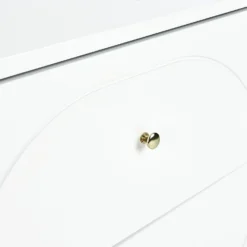 House Beautiful Taylor 2 Drawer Bedside Table - White -Furniture Haven Shop 12886096 1744862228175387