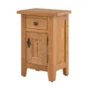 Hocombe Tall Side Table - Oak -Furniture Haven Shop 12914668 9474933242241254