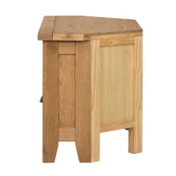 Hocombe Corner TV Stand - Oak -Furniture Haven Shop 12914671 1354933241877891