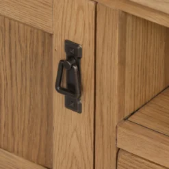 Hocombe Corner TV Stand - Oak -Furniture Haven Shop 12914671 2114933242018342