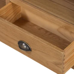 Hocombe Corner TV Stand - Oak -Furniture Haven Shop 12914671 4184933241979555