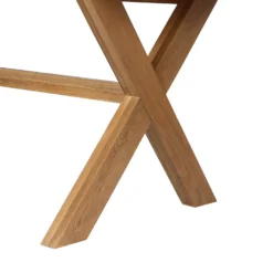 Hocombe 8-10 Seat Extending Dining Table - Oak -Furniture Haven Shop 12914673 1134933242604728