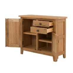 Hocombe Small Sideboard - Oak -Furniture Haven Shop 12914677 1364933242465234