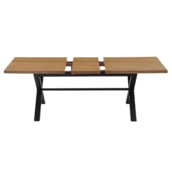 Albury Oak 6-8 Seat Extending Dining Table -Furniture Haven Shop 12916836 8044891994789832