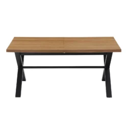 Albury Oak 6-8 Seat Extending Dining Table -Furniture Haven Shop 12916836 9884891994750991