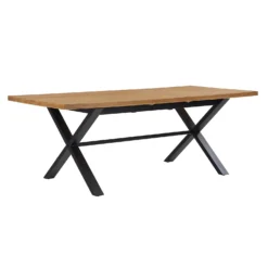 Albury Oak 6-8 Seat Extending Dining Table -Furniture Haven Shop 12916836 9934891994713935