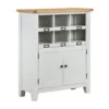 Ashstead Shoe Cupboard - Oak & Ivory -Furniture Haven Shop 12917100 8075036938118295