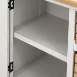 Ashstead Small Sideboard - Oak & Ivory -Furniture Haven Shop 12917103 5514897163080887