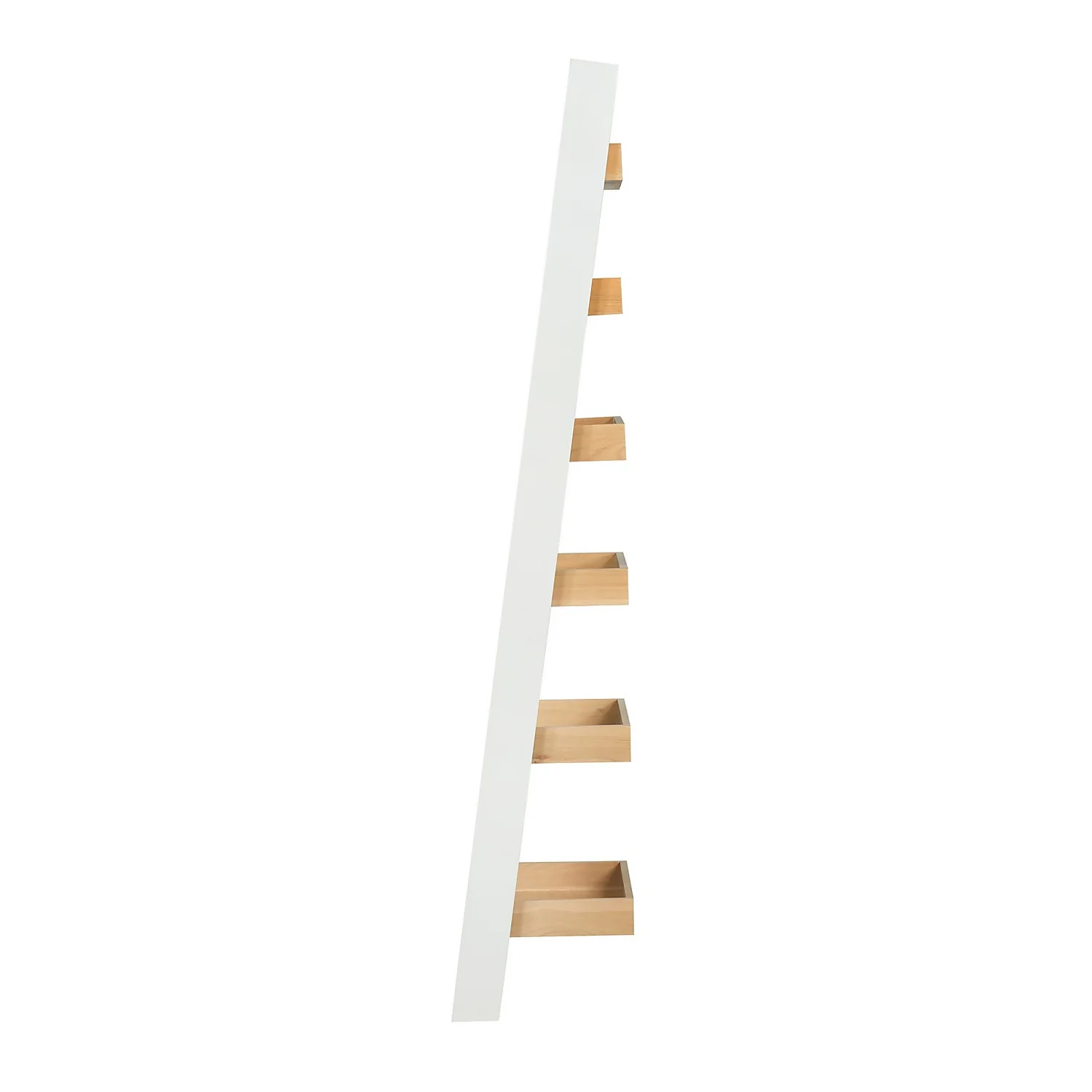 Ashstead Ladder Shelf - Oak & Ivory 6 Ashstead Ladder Shelf - Oak & Ivory - Image 4