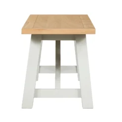 Ashstead Bench - Oak & Ivory -Furniture Haven Shop 12917114 7114897161433839