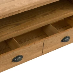 Norbury Corner TV Stand - Oak -Furniture Haven Shop 12940834 8884873340679492