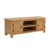 Norbury Wide TV Stand - Oak -Furniture Haven Shop 12940838 5824873341755217