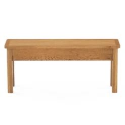 Norbury Storage Dining Bench - Oak -Furniture Haven Shop 12940845 1164874669698056