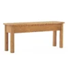 Norbury Storage Dining Bench - Oak