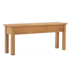 Norbury Storage Dining Bench - Oak