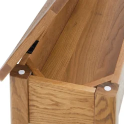 Norbury Storage Dining Bench - Oak -Furniture Haven Shop 12940845 4574874669814591