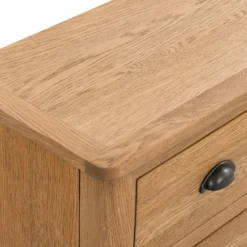 Norbury 5 Drawer Chest - Oak -Furniture Haven Shop 12940848 1454873339610670