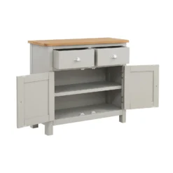 Norbury Small Sideboard - Grey -Furniture Haven Shop 12940853 1904873337666169