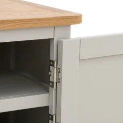 Norbury Wide TV Stand - Grey -Furniture Haven Shop 12940856 1874873338523752