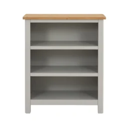 Norbury Low Bookcase - Grey -Furniture Haven Shop 12940859 3694889183449380