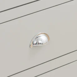 Norbury 5 Drawer Chest - Grey -Furniture Haven Shop 12940860 9044873335741891