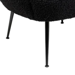 Tori Boucle Tub Chair - Black -Furniture Haven Shop 13130400 1734919264983581